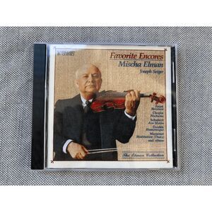 Mischa Elman Favorite Encores Faure/Chopin/Schubert/Dvorak/Massenet CD Classical